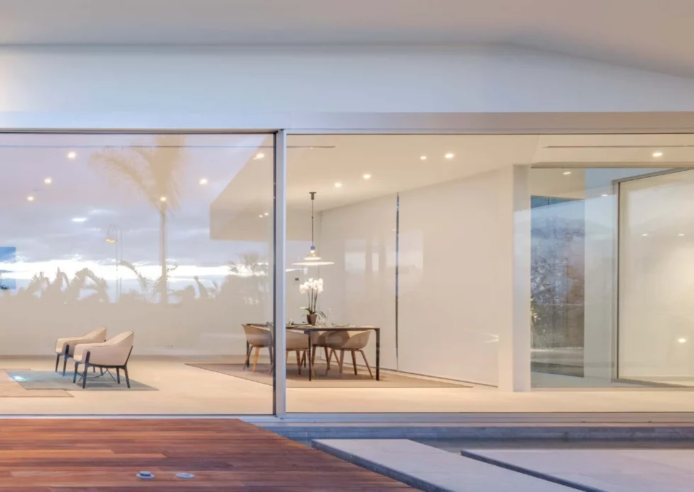 glass living room internal sliding doors large