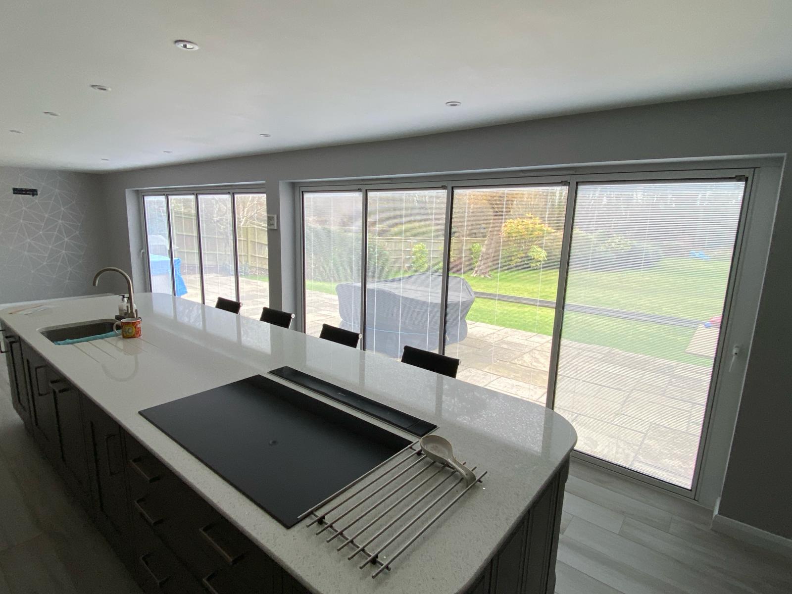 bifold doors with built in blinds