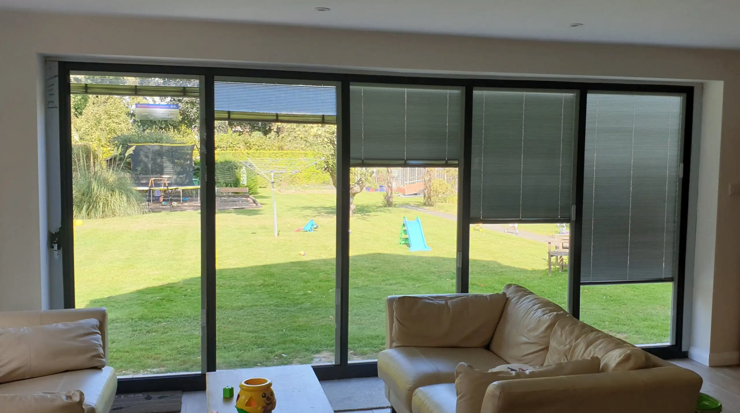 bifolding doors with built in blinds