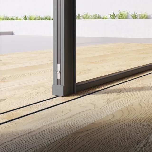 flush threshold slimline sliding doors