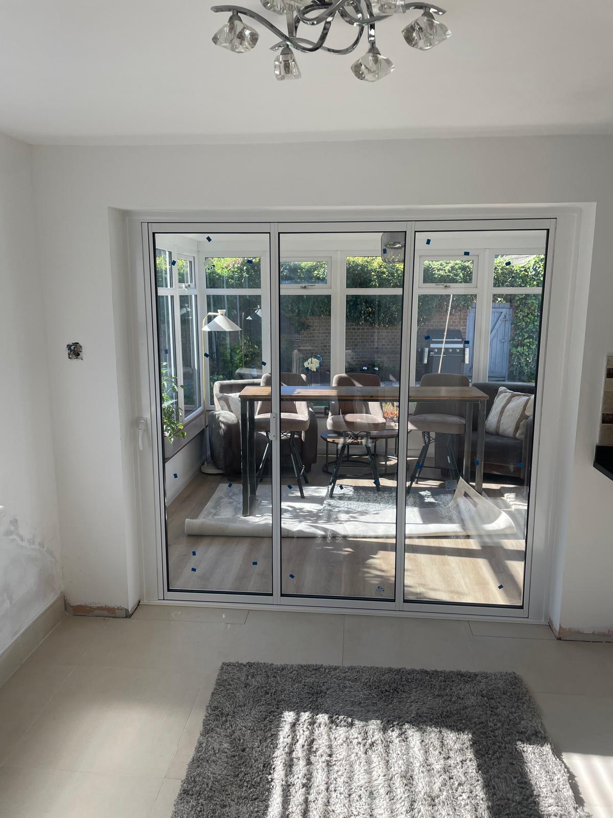 internal conservatory doors between conservatory and house