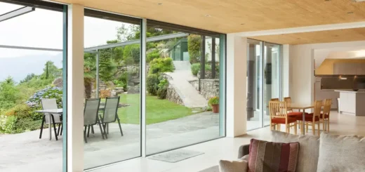 floor to ceiling sliding doors