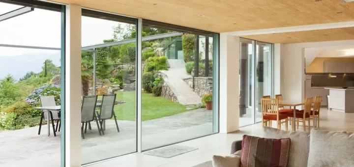 floor to ceiling sliding doors