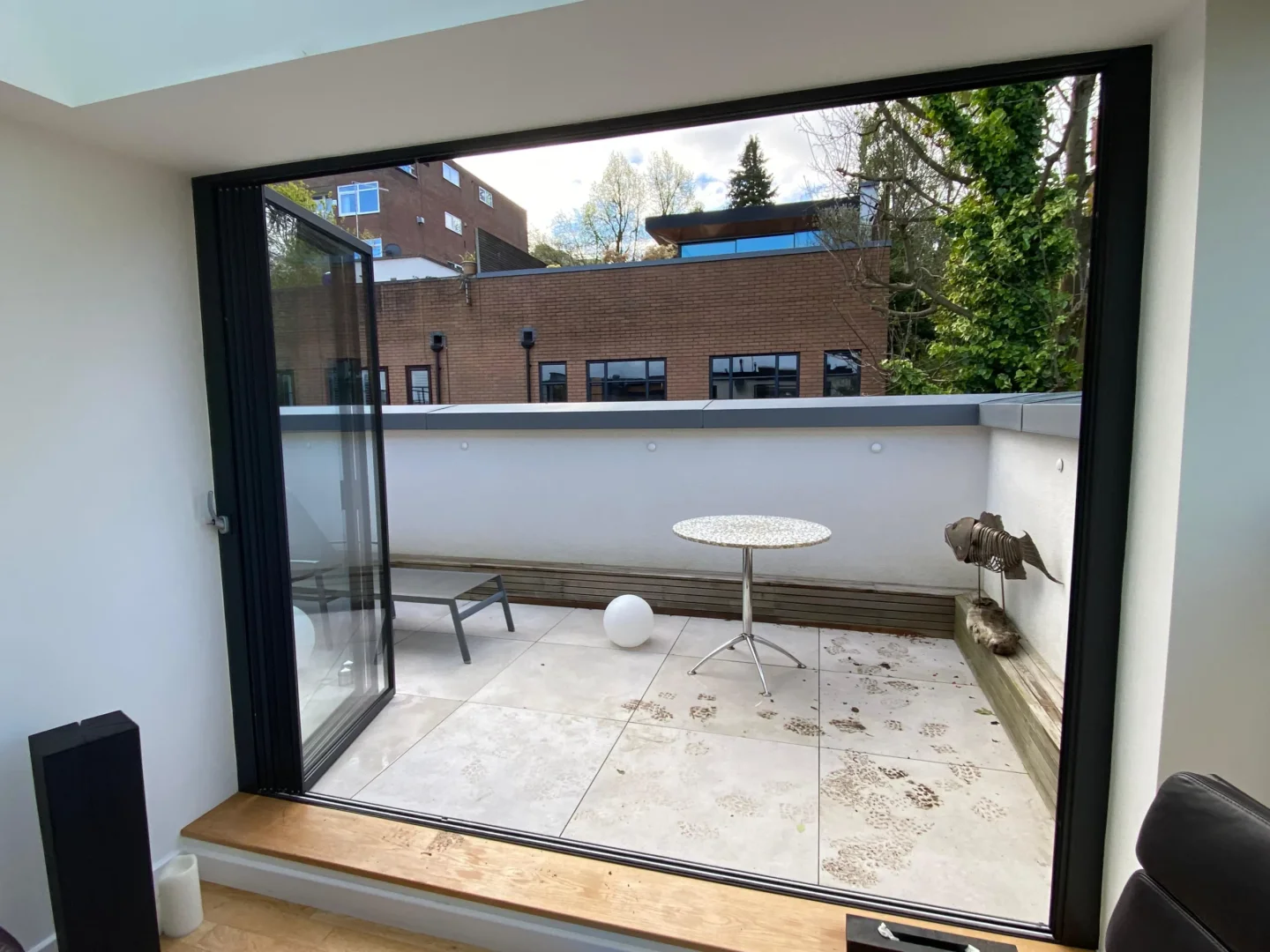 bifold aluminium glass doors