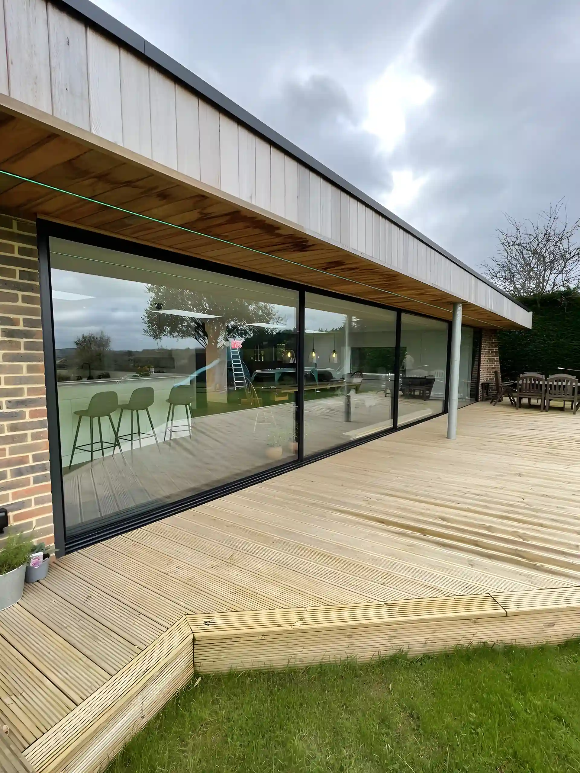 large sliding patio doors