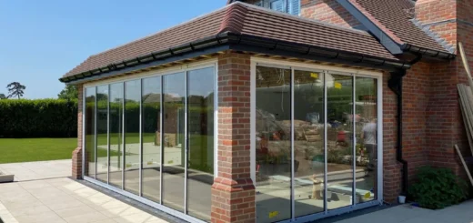 double glazed aluminium doors