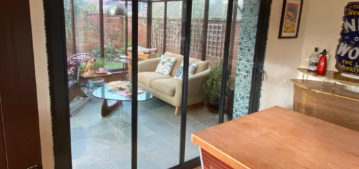 internal aluminium bifold doors